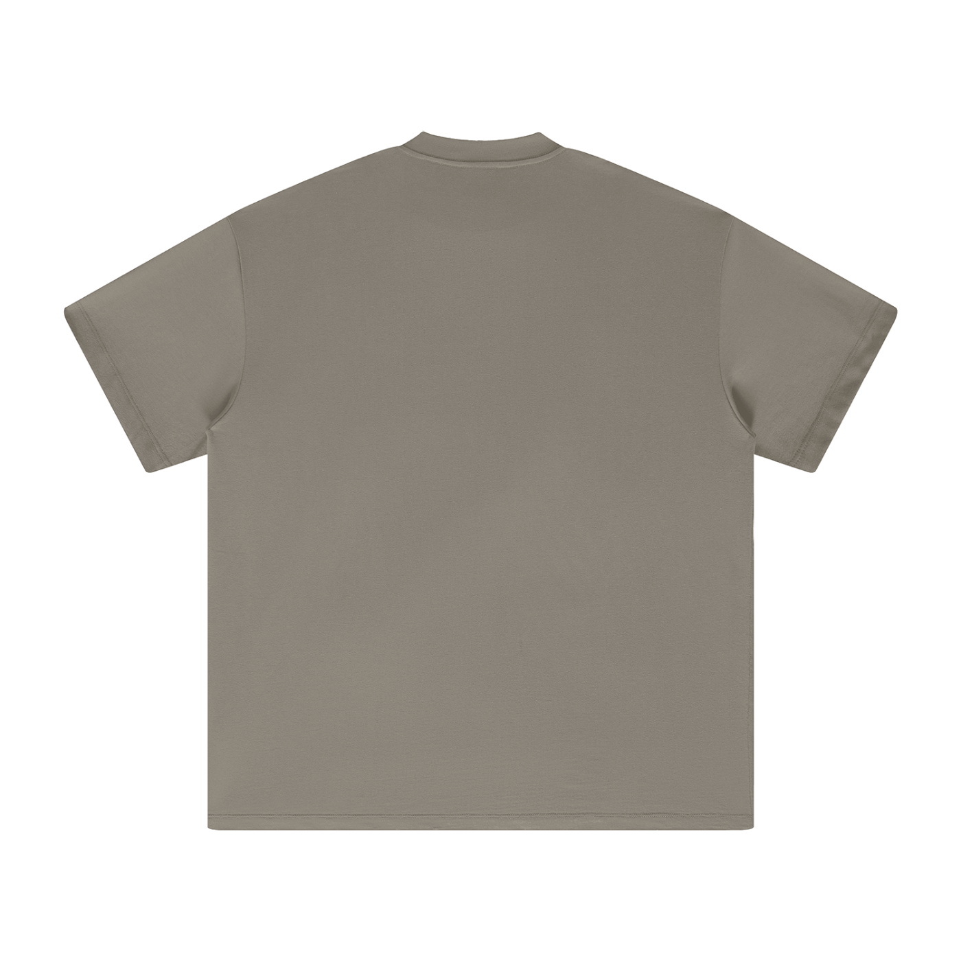 Ambrosi Paris - T-Shirt Oversize Signature Camel Gris