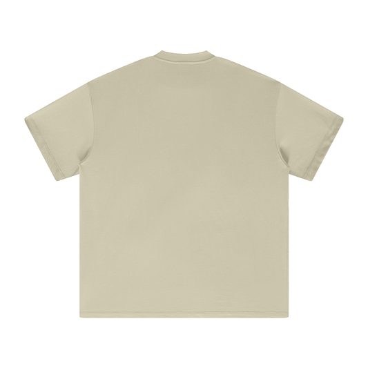 Ambrosi Paris - T-Shirt Oversize Signature Gris Sable