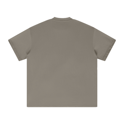 Ambrosi Paris - T-Shirt Oversize Signature Camel Gris