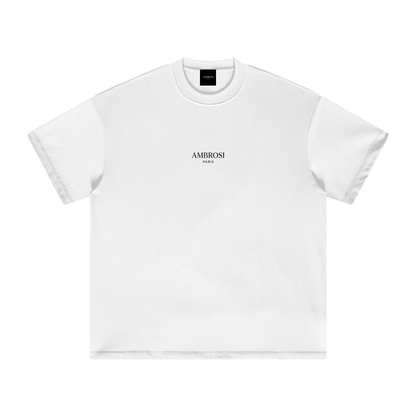 Ambrosi Paris - T-Shirt Oversize Signature Blanc